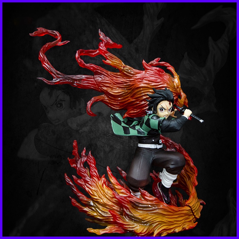 Model Tanjiro Ghost Killer Demon Kimetsu No Yaiba Strokes 