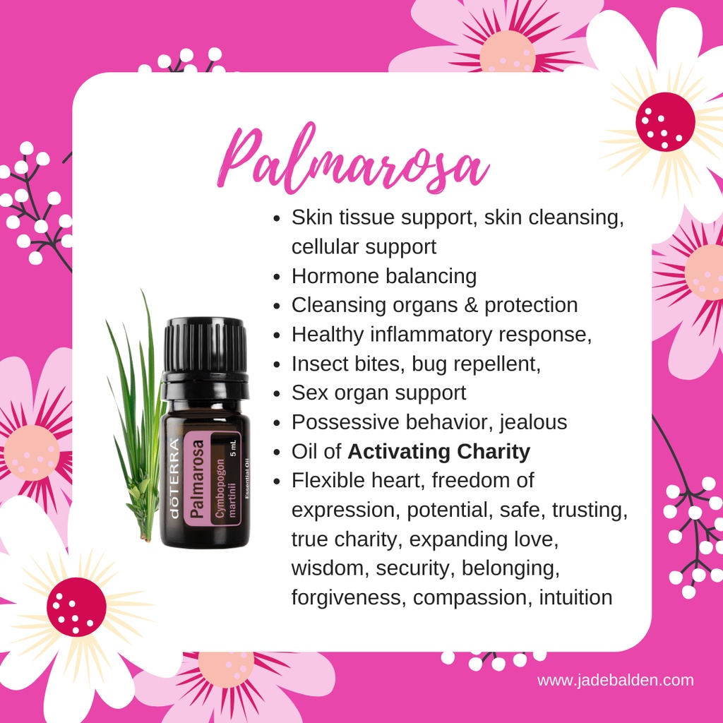 doTERRA Palmarosa Essential Oil 5ml Shopee Malaysia