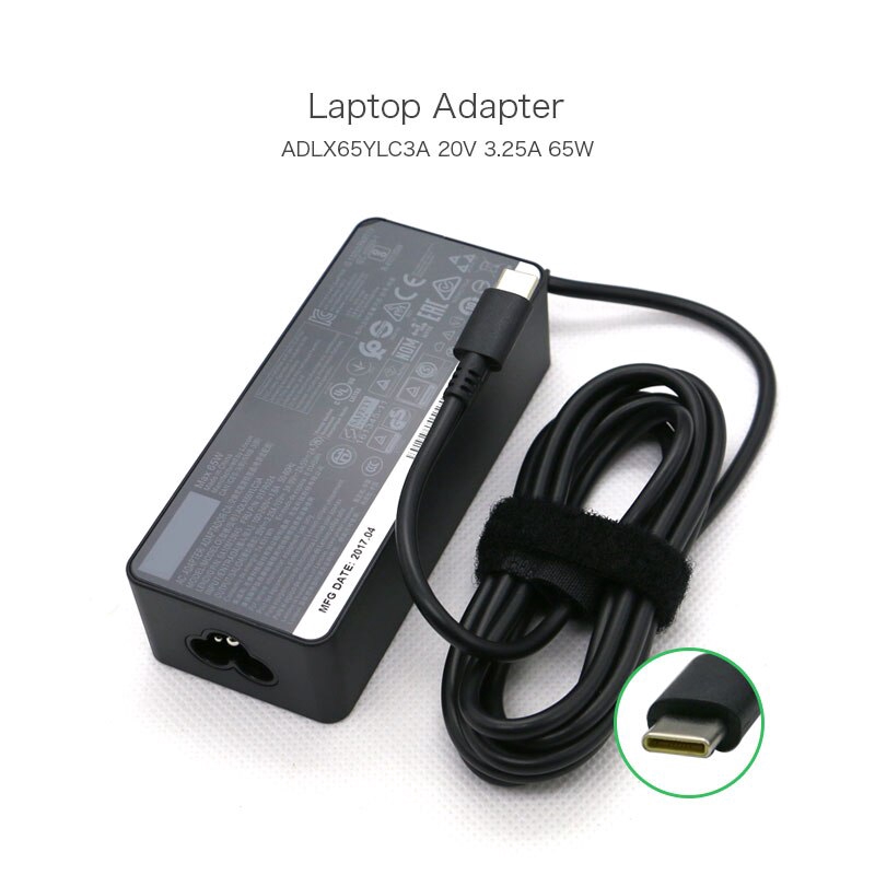 Compatible With Lenovo 65w v 3 25a Usb C Type C Ac Adapter Yoga 910 13ikb 80vf Touch Adlx65ylc3a Sa10m 01fr024 Shopee Malaysia