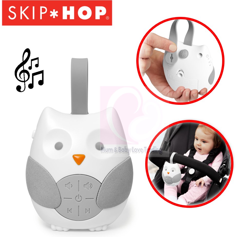 Skip Hop Stroll & Go Portable Baby Soother (Owl) Shopee Malaysia