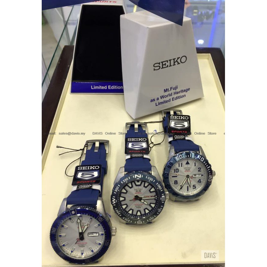 seiko 5 mt fuji limited edition