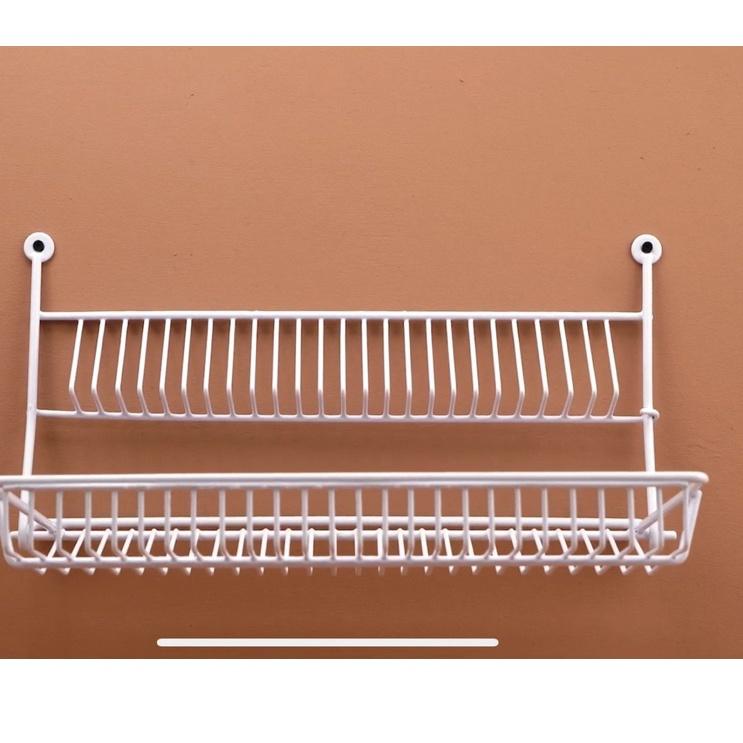 Wall Hanging Glass Plate Rack / Folding Plate Rack / Hanging Folding Glass Plate Rack BAQ New
