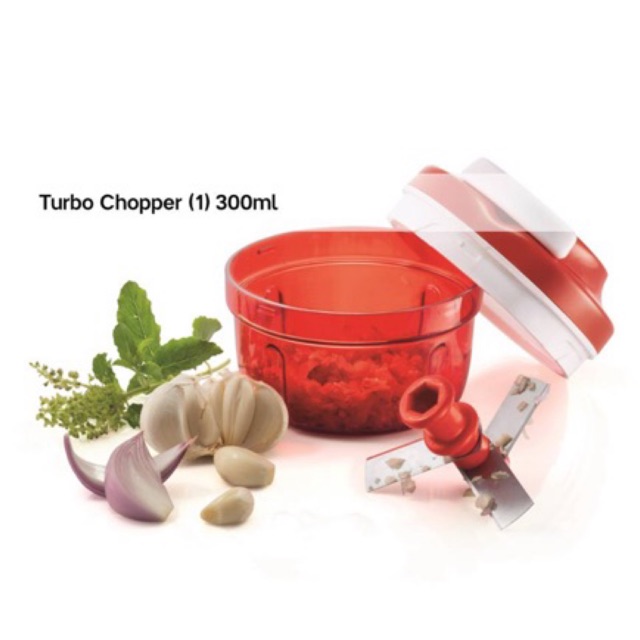 🎁FREEGIFT🎁Tupperware Turbo Chopper 300ml