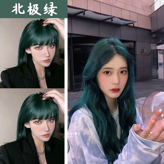 hair dye Hair Dye Fluorescent Green Hair Color Cream Popular White Avocado  Green Stuffy Dark Green-Blue Arctic Green Hai | Shopee Malaysia