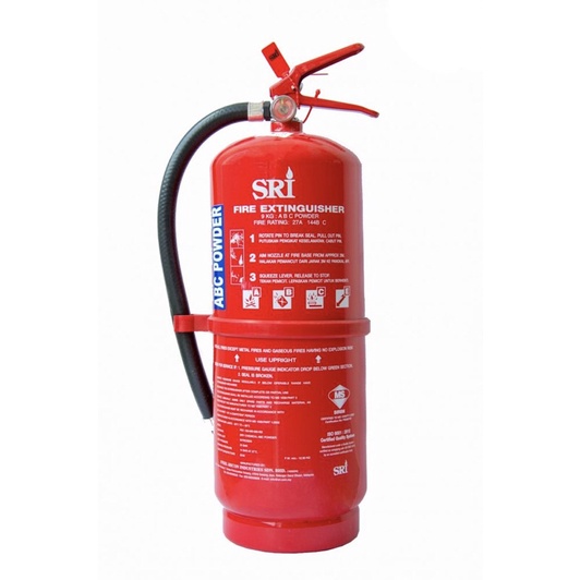 9kg ABC Dry Powder Fire Extinguisher / Alat Pemadam Api c/w Bomba ...