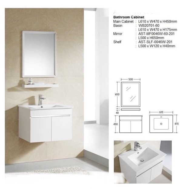 Bathroom Cabinet Combo Shopee Malaysia
