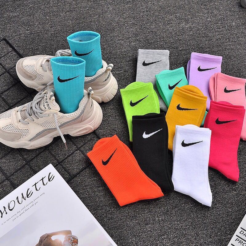 nike fluorescent socks