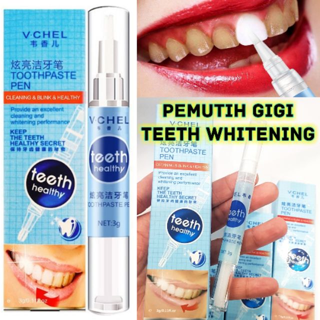 Pen Pemutih Gigi Bleaching Teeth Jom Try Shopee Malaysia