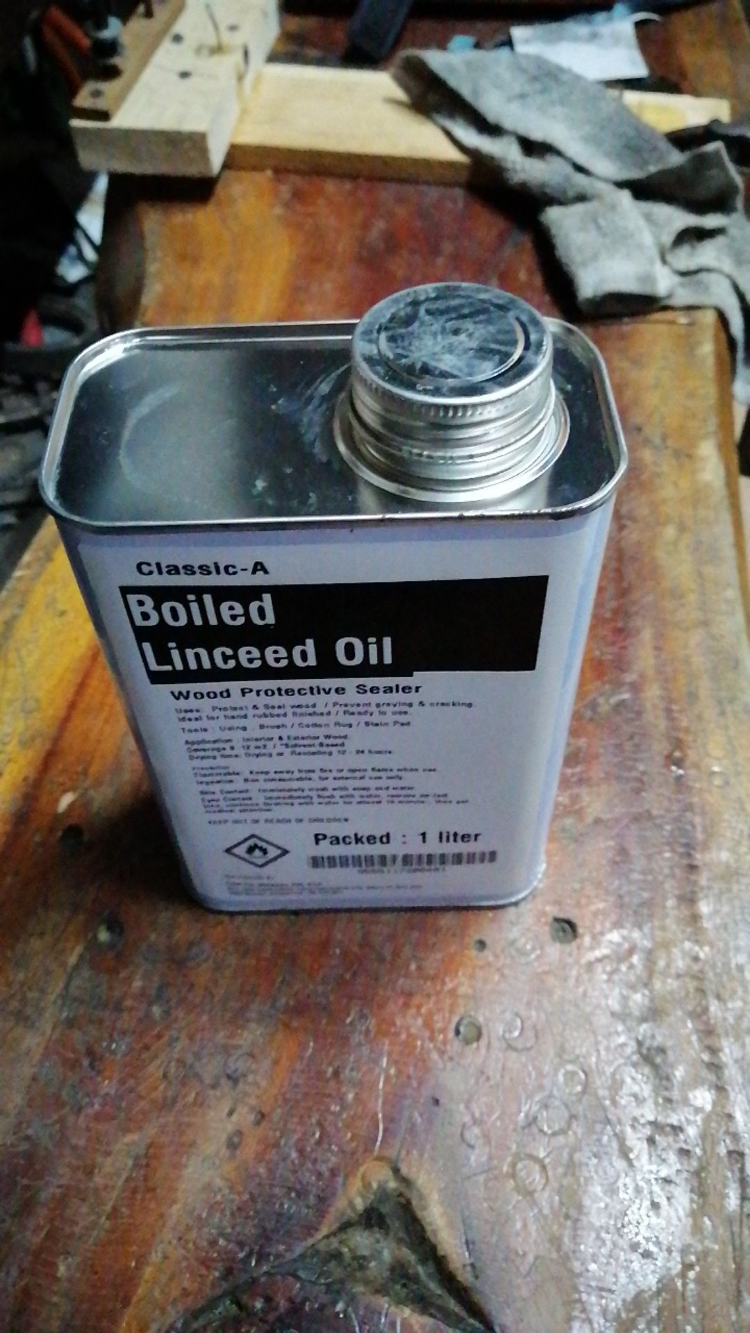 Boiled Linseed Oil Wood Sealer 1 liter Shopee Malaysia