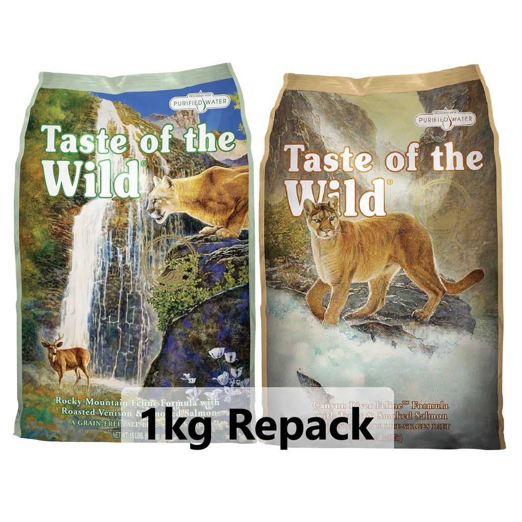 Taste Of The Wild Rocky Mountain Repack 1kg Shopee Malaysia