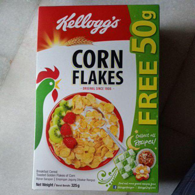 Kellogg's Corn Flakes (275g) Free 50g [Ramadan Edition] | Shopee Malaysia