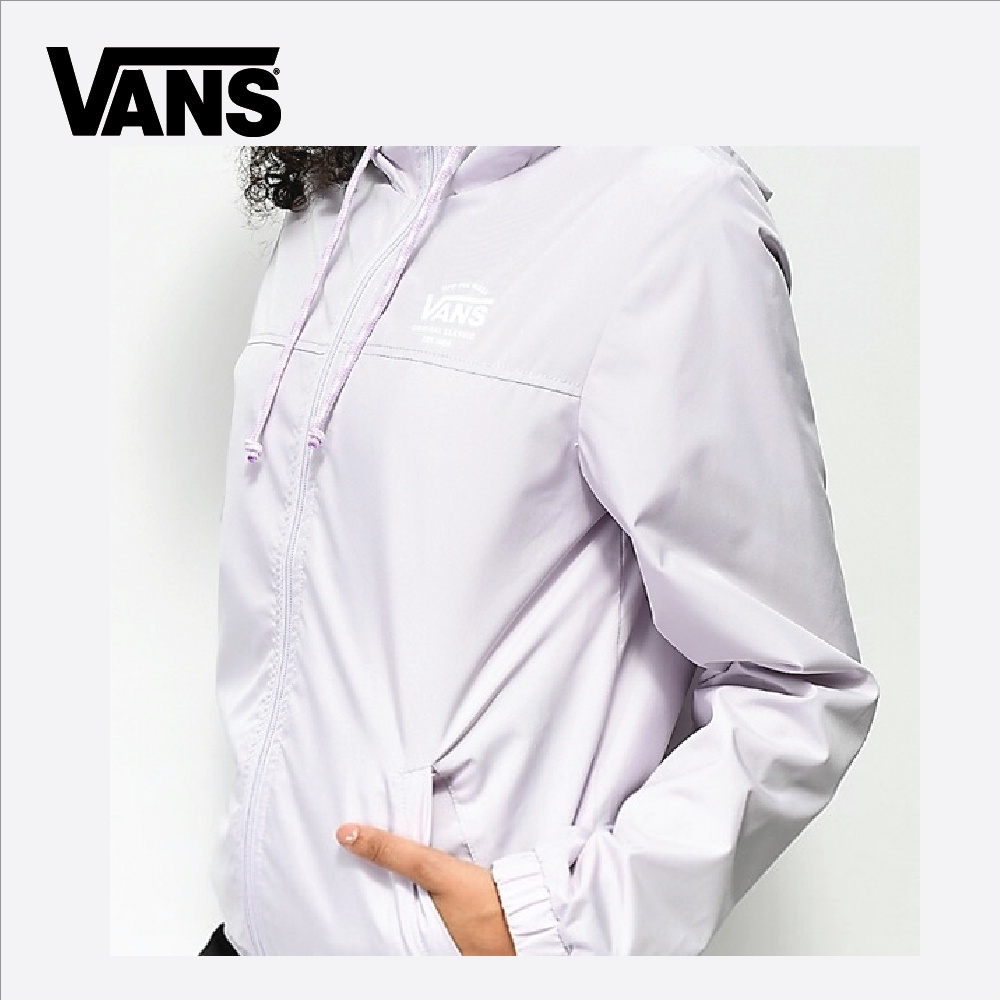 vans purple windbreaker