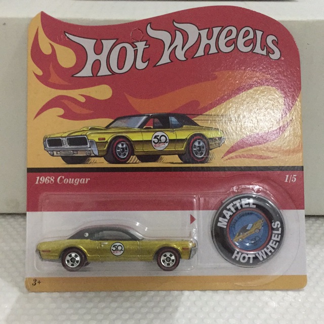 hot wheels 1968 cougar