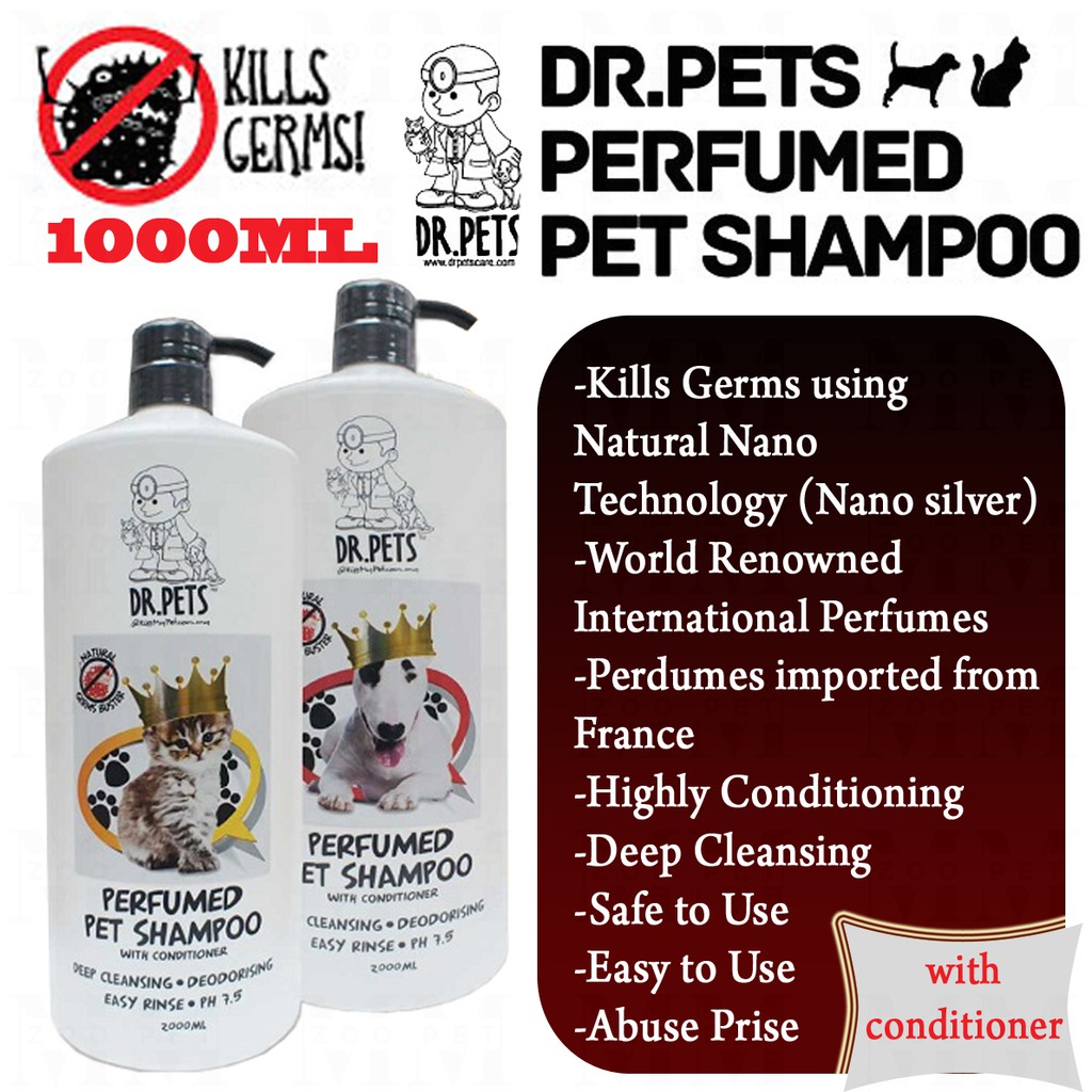 DR.PETS (Cat Shampoo / Kucing Syampu / Kucing Shampoo) -1000ML 