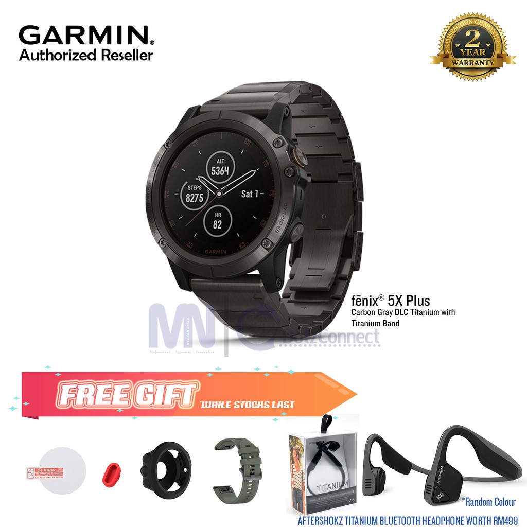 fenix 5x plus titanium