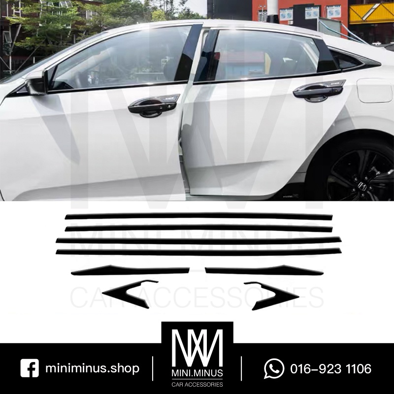 Honda Civic Black Window Trim atelieryuwa.ciao.jp