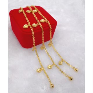  Emas  Korea 24K Shine Pung Store Gelang  Kaki  Dewasa GKD 25 