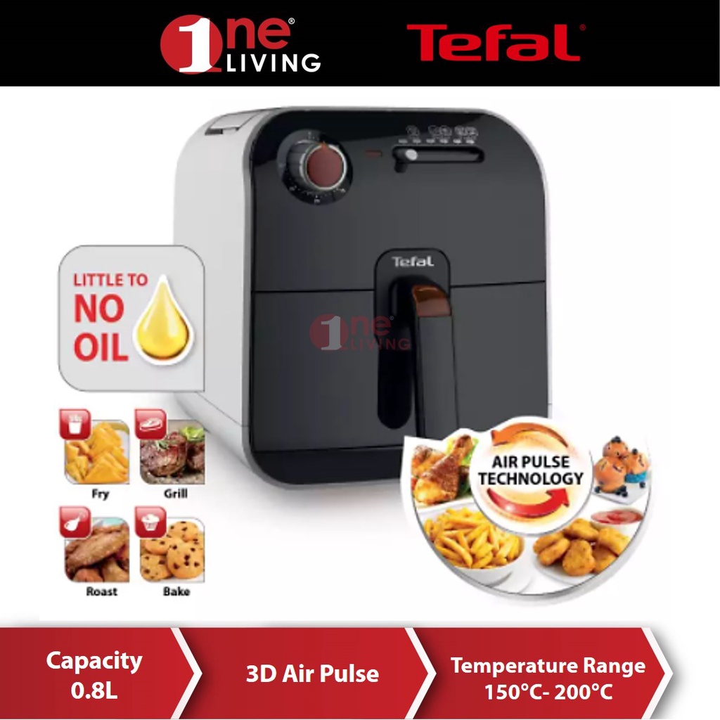 Tefal Fry Delight Air Fryer FX1000 Meca White Shopee Malaysia