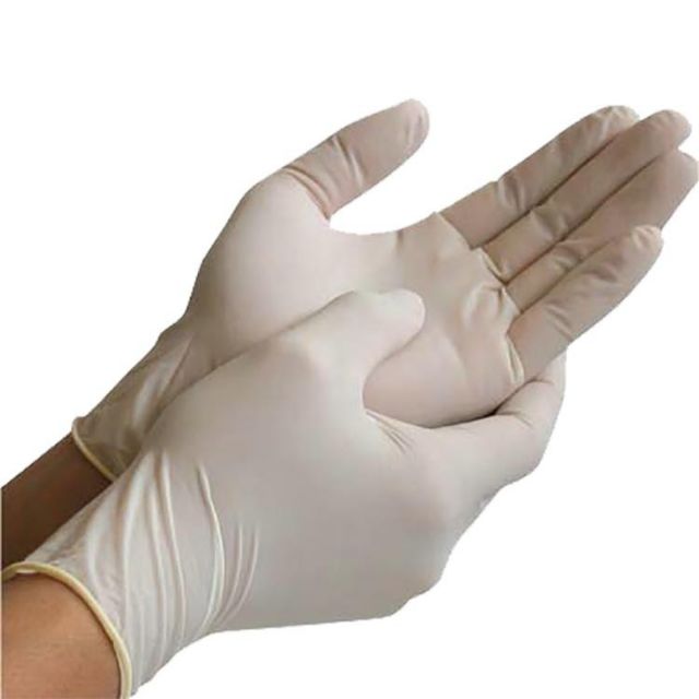 rubber hand gloves