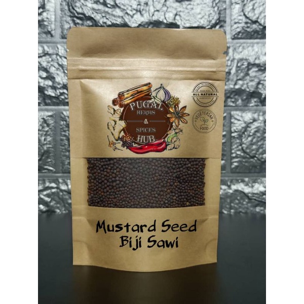 Premium Quality Mustard Seed Biji Sawi Hitam Rempah Spices