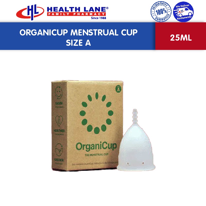 ORGANICUP MENSTRUAL CUP SIZE A 25ML/27ML Shopee Malaysia