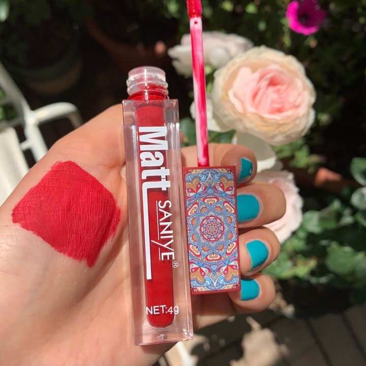Ready Stock NFS【SANIYE】11 Colors Matte Liquid Lip Tint Quick Dry Waterproof Liquid Matte Lipstick Long LastingLipstick Fashion Makeup L1181