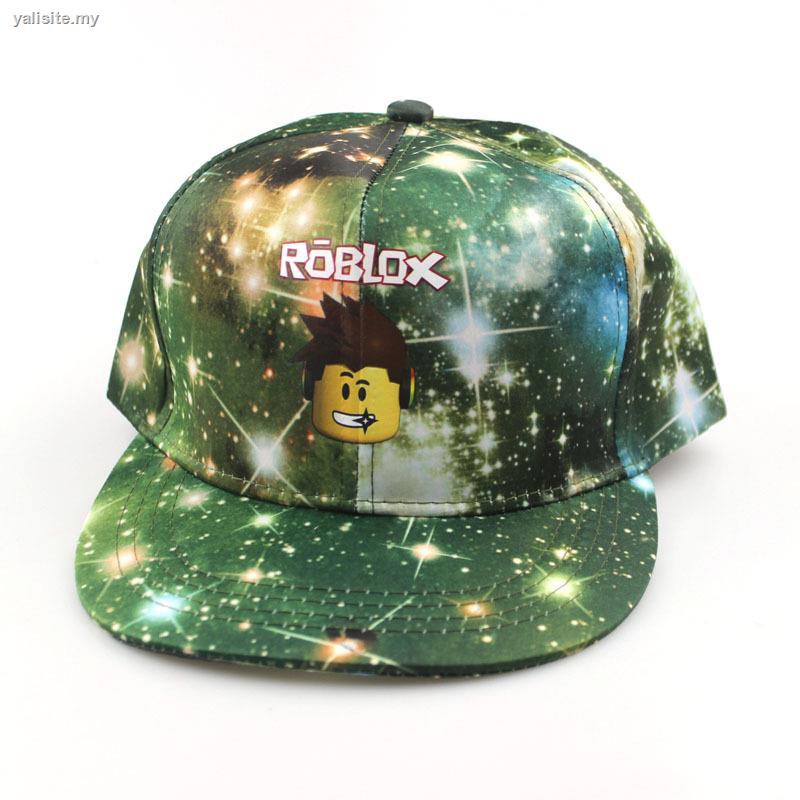 Europe And The United States Secondary Yuan Cartoon Roblox Hat Game Star Flat Along Baseball Cap Thermal Transfer Hip Hop Dancealibaba Shopee Malaysia - roblox game hat wholesale japanese anime baseball cap