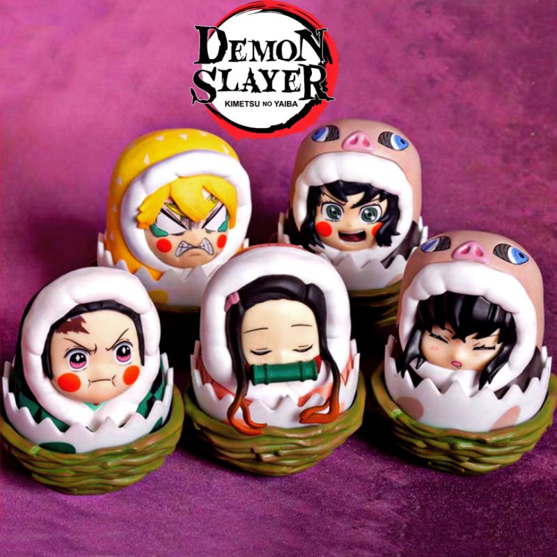 Demon Slayer Egg Roly Poly / Toys Collection | Shopee Malaysia