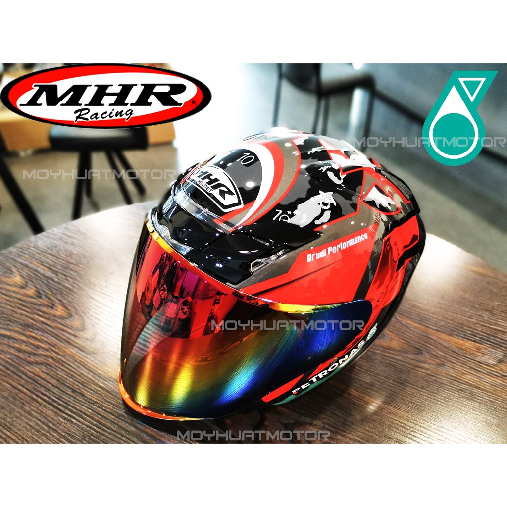 Mhr X Petronas X Quartararo Mhr Helmets Kraz Design Fabio Quartararo Petronas Mhr Helmet Kyt Helmet Design Shopee Malaysia