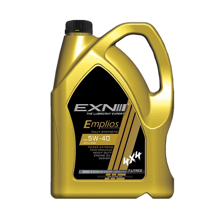 EXN Emplios SAE 5W40 Fully Synthetic Engine Oil (7 liter) Shopee
