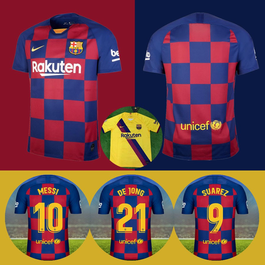 barcelona jersey with name