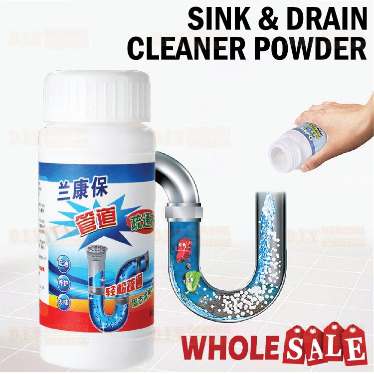 110ml Sink Drain Clog Remover Cleaning Powder Pipe Dredging Agents