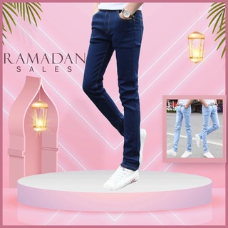 【READY STOCK】ST194 Men Skinny Denim Jeans Long Pants Fashion Man Seluar Jeans Lelaki Terkini