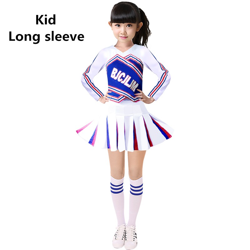 Kids Cheerleading Dance Cheerleaders Costume New Sport Outfit - cheerleader skirt roblox