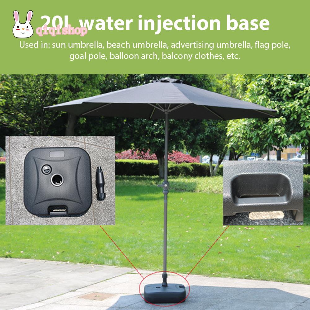 Cod Umbrella Stand Parasol Stand Heavy Duty Patio Plastic Durable Sunshade Base Sun Shade Outdoor Shopee Malaysia