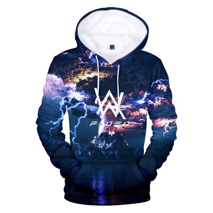 alan walker hoodie shopee