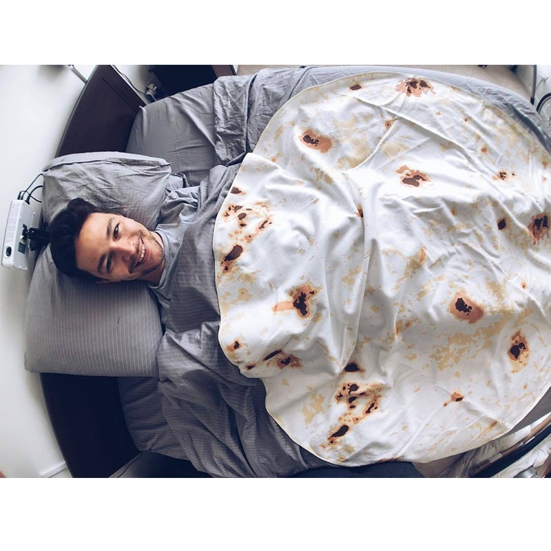 Weighted Tortilla Blanket