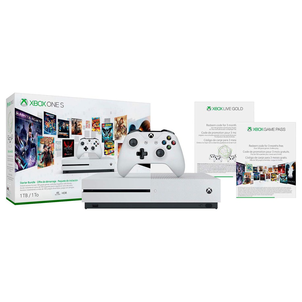 comunidad Optimismo cadena Xbox One S 1Tb Console - Starter Bundle | Shopee Malaysia