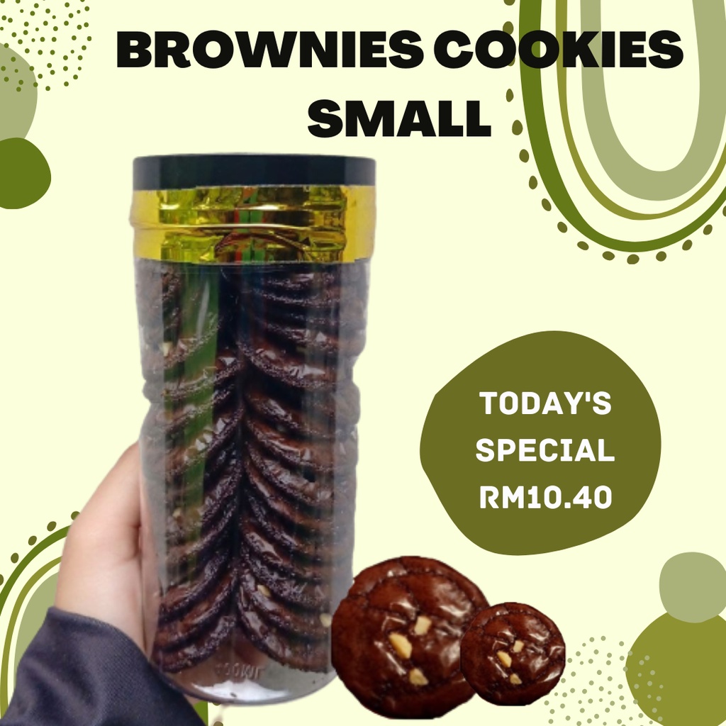 (Ready Stock) Homemade Brownies Cookies Crunchy Rangup Murah (Np RM11