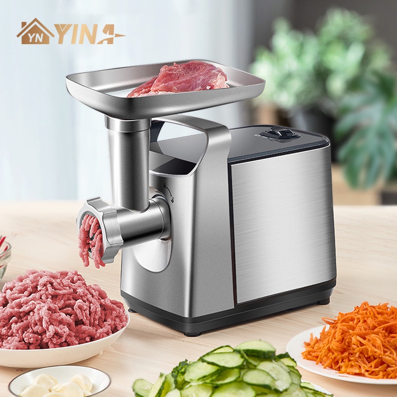 Electric Meat Grinder Aluminium Alloy Electric Meat Grinder Stainless Steel Heavy Duty