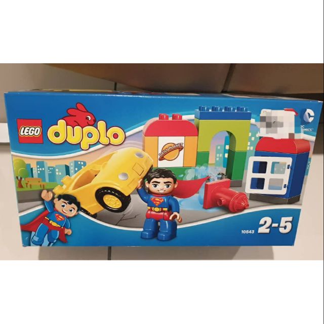 lego duplo super heroes superman rescue 10543