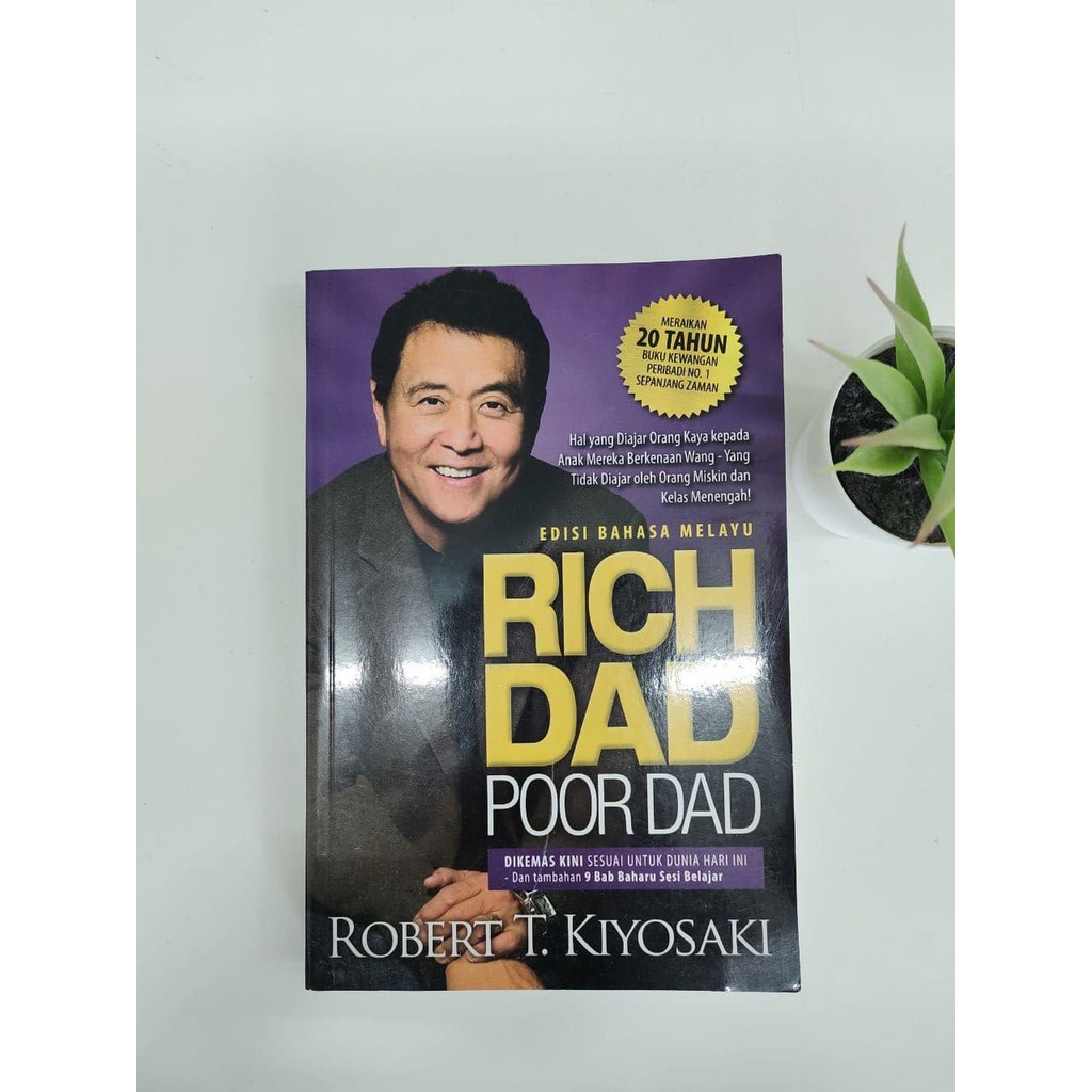 Buku Rich Dad Poor Dad Edisi Bahasa Melayu Shopee Malaysia