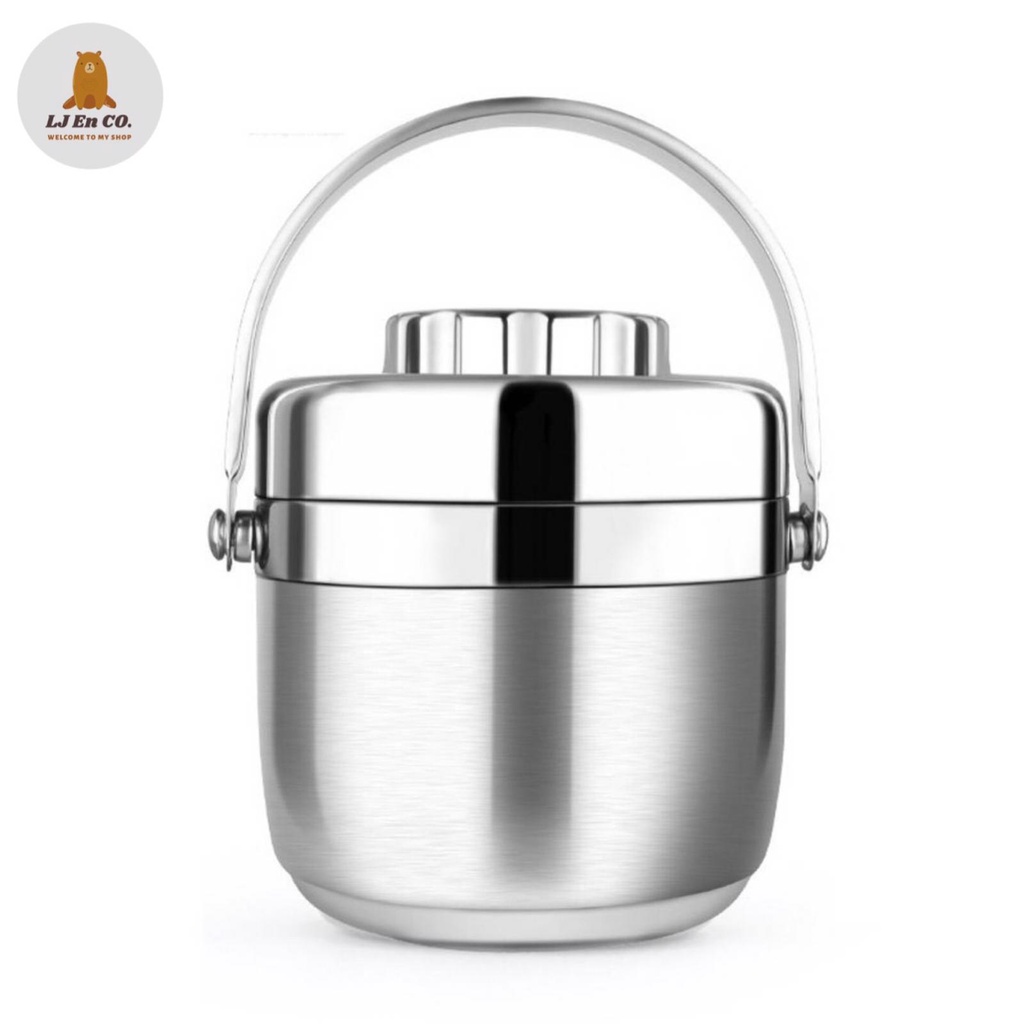 Food Warmer Stainless Steel Lunch Box Food Container Termos Makanan Thermal Food Jar Bekas Makanan 不銹鋼飯盒