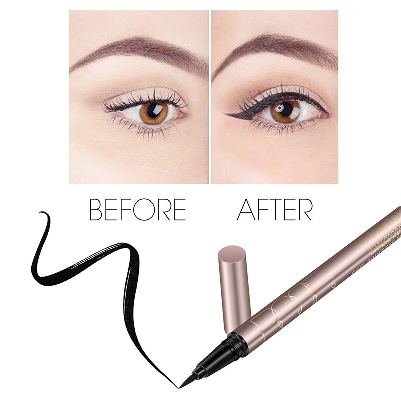 Purpose Quality O.TWO.O Thin Wire Waterproof Eyeliner Easy Wear Eye Make Up - Image 3