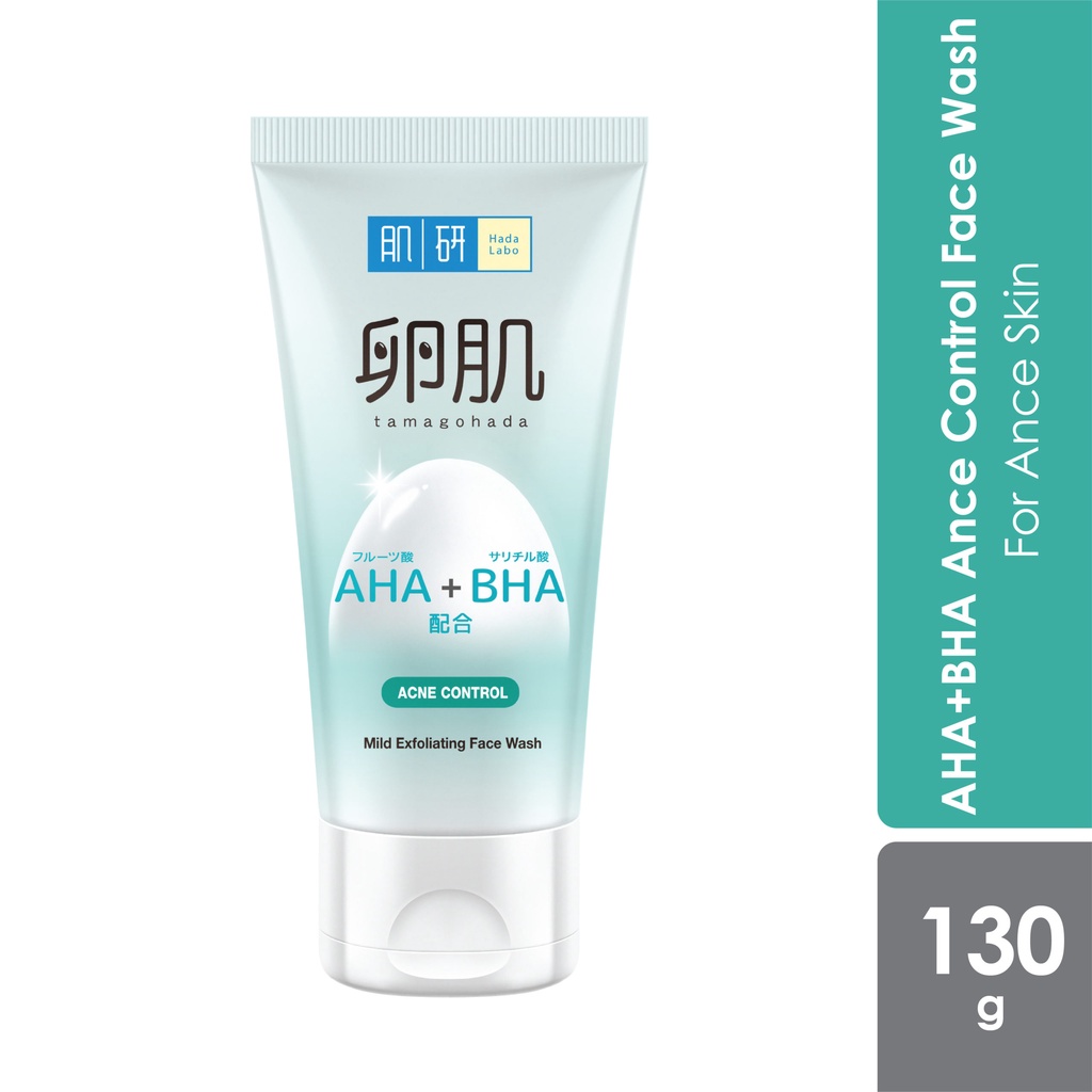 Hada Labo AHA/BHA Acne Control Face Wash 130Gg