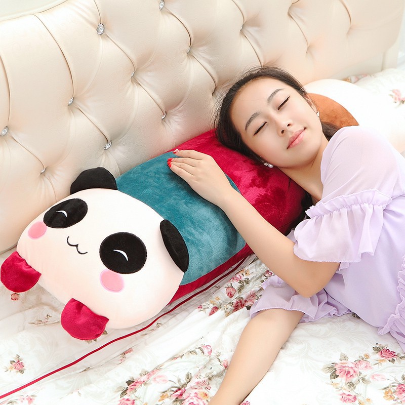 Bed Sofa Large Cushion Single Double Long Pillow Lumbar Pillow