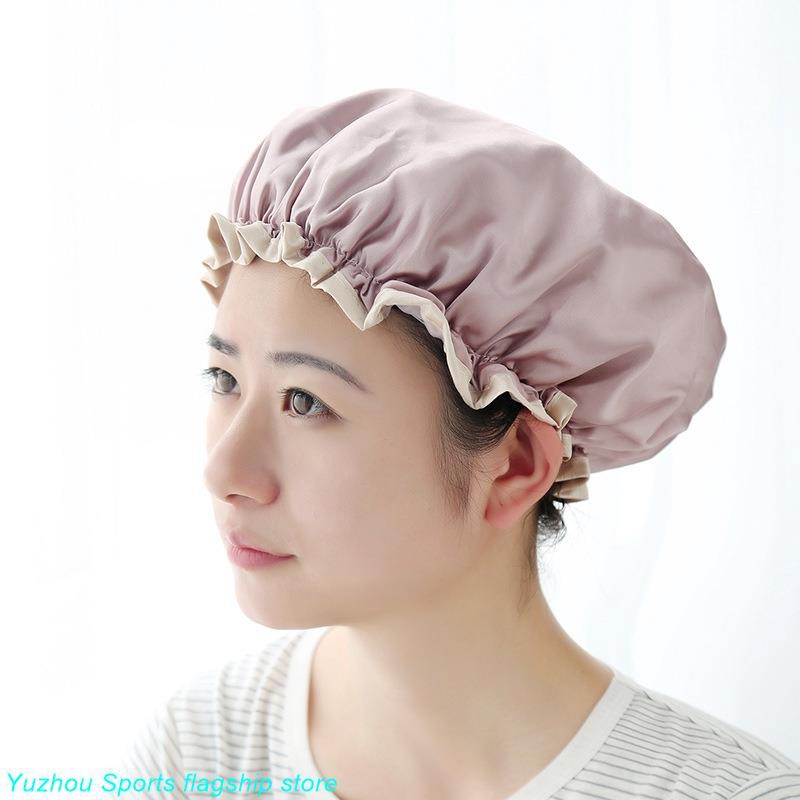 satin shower cap