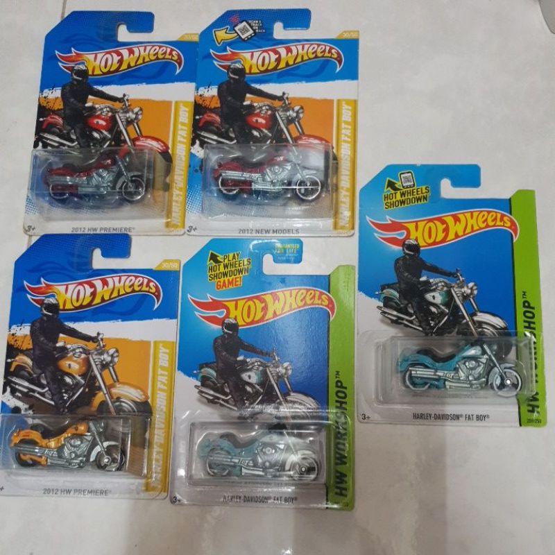 harley davidson fat boy hot wheels