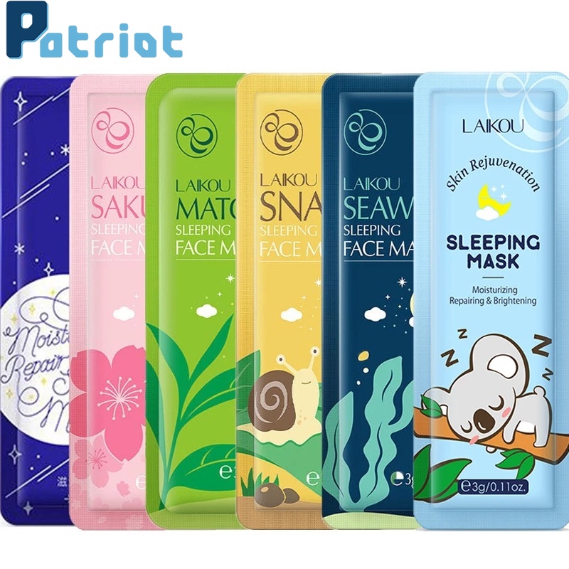 [ 5pcs/Set Clearing Seaweed Mask ] [ Hydrating Water Gel Beauty Face