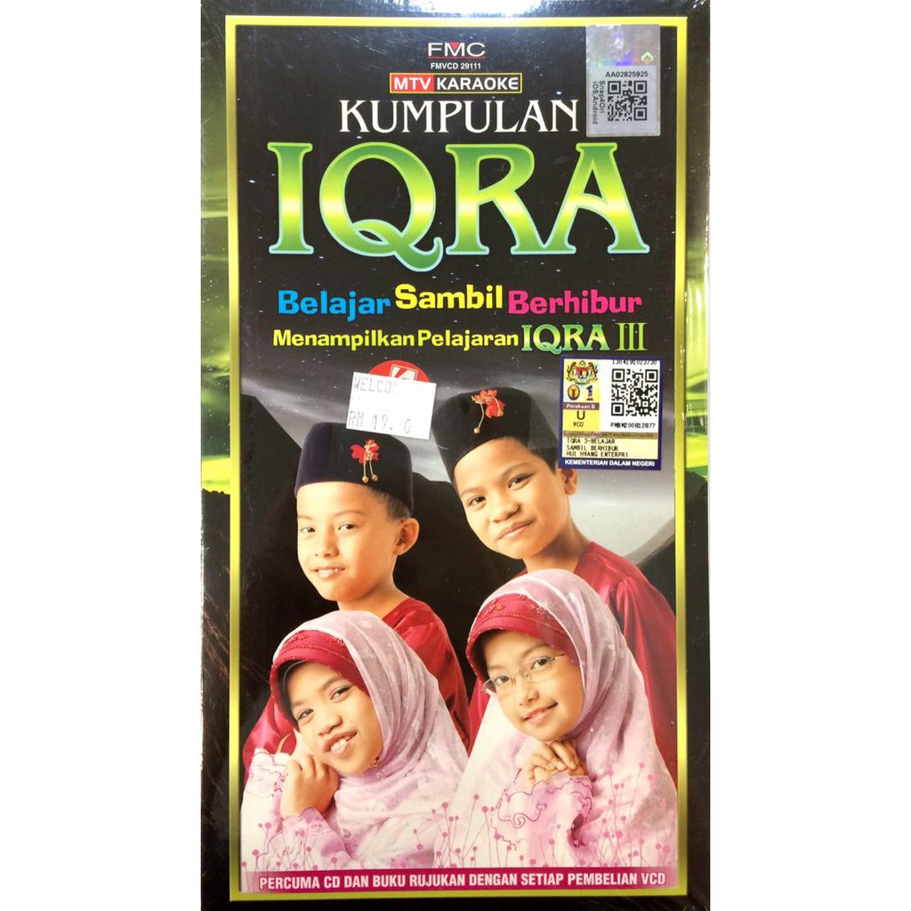 KUMPULAN IQRA III-Belajar Sambil Berhibur Menampilkan Pelajaran (ISLAMIC MTV KARAOKE VCD)